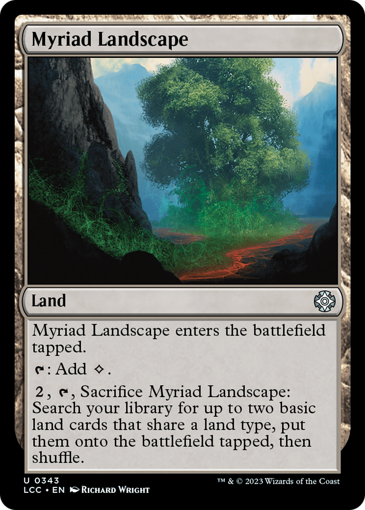 Myriad Landscape [The Lost Caverns of Ixalan Commander] - Evolution TCG