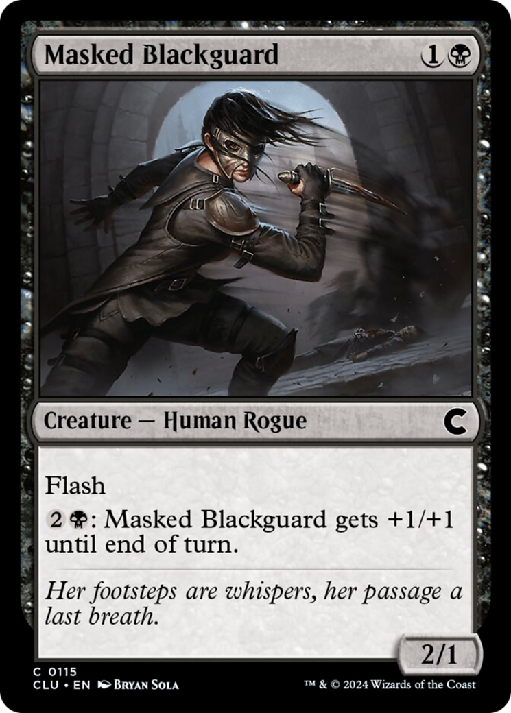 Masked Blackguard [Ravnica: Clue Edition] - Evolution TCG