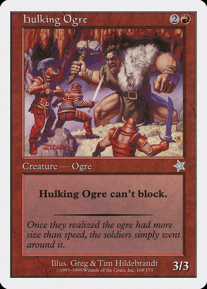 Hulking Ogre [Starter 1999] - Evolution TCG
