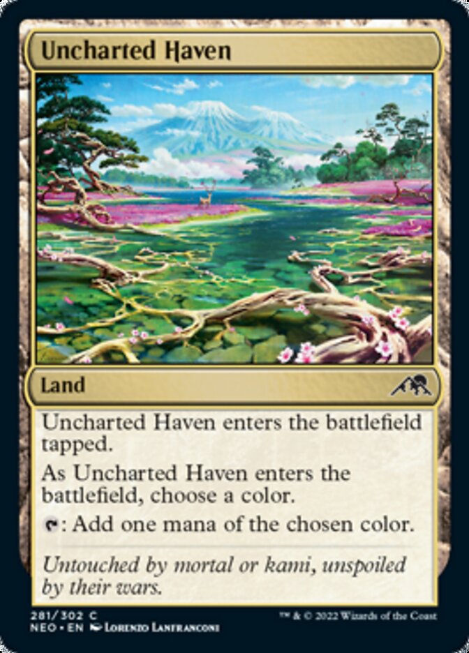 Uncharted Haven [Kamigawa: Neon Dynasty] - Evolution TCG