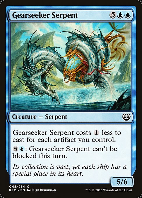 Gearseeker Serpent [Kaladesh] - Evolution TCG