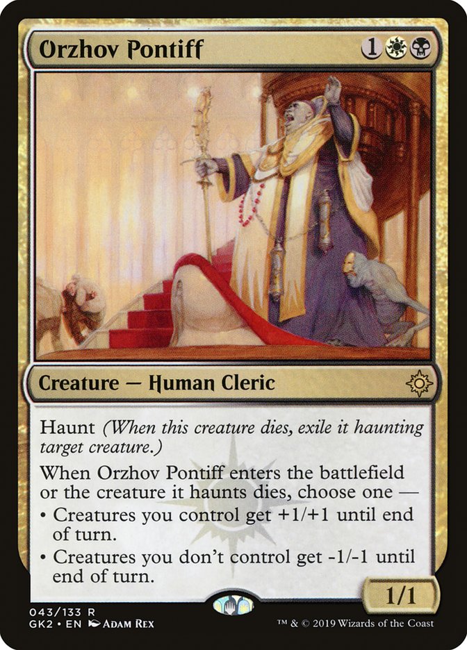 Orzhov Pontiff [Ravnica Allegiance Guild Kit] - Evolution TCG