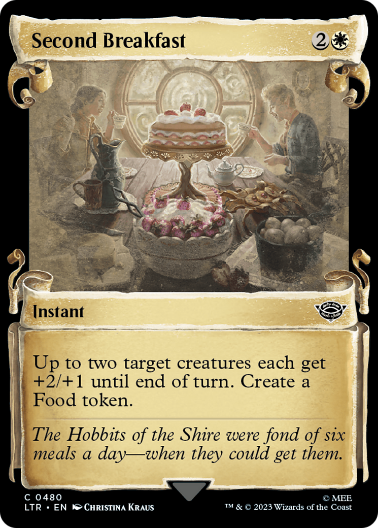 Second Breakfast [The Lord of the Rings: Tales of Middle-Earth Showcase Scrolls] - Evolution TCG