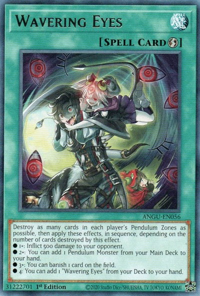 Wavering Eyes (Rare) [ANGU-EN056] Rare - Evolution TCG