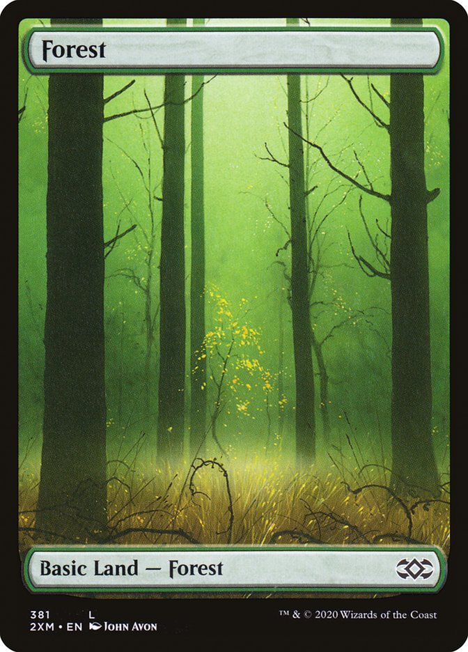 Forest (381) [Double Masters] - Evolution TCG