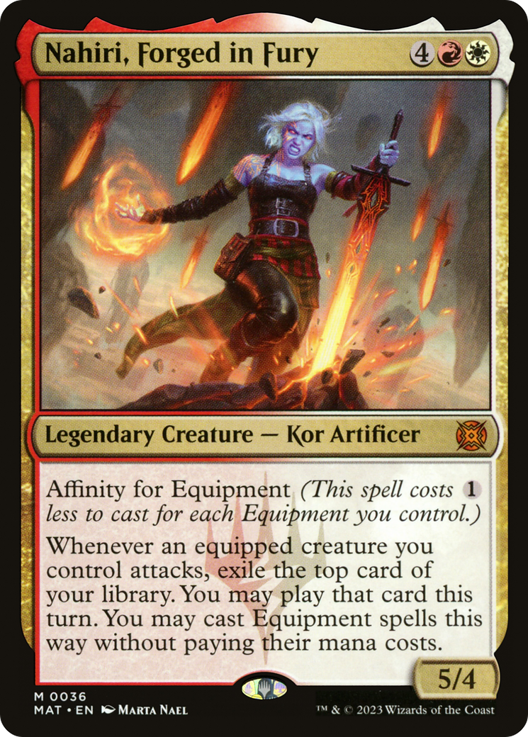 Nahiri, Forged in Fury [March of the Machine: The Aftermath] - Evolution TCG