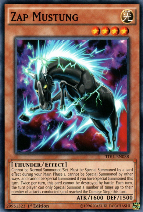 Zap Mustung [TDIL-EN038] Common - Evolution TCG