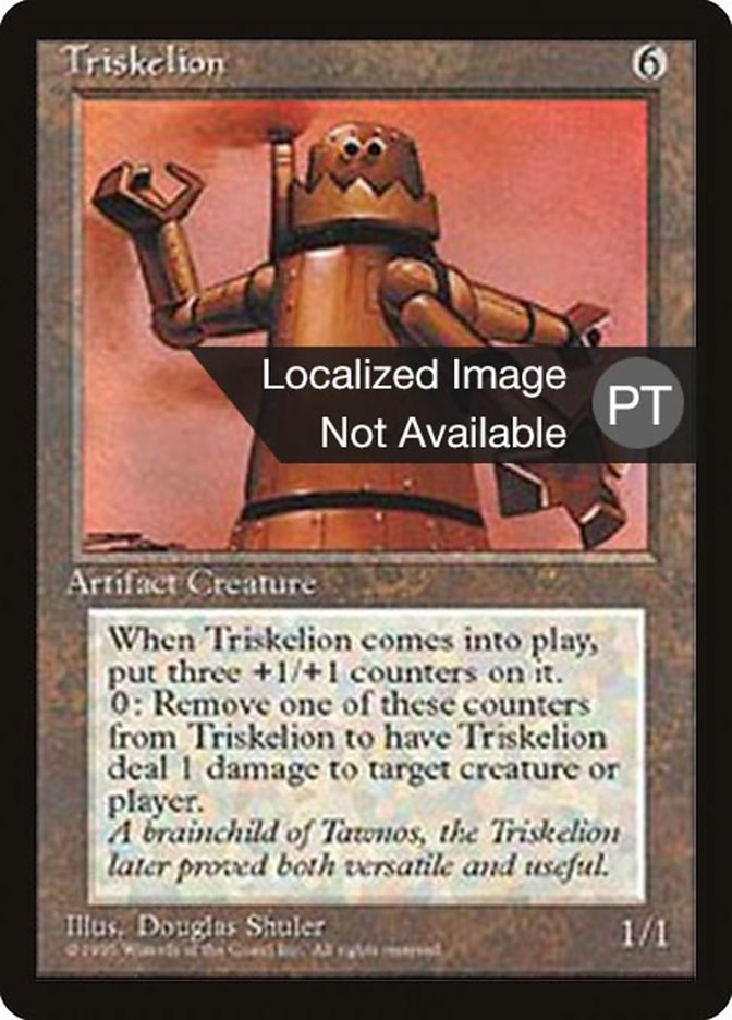 Triskelion [Fourth Edition (Foreign Black Border)] - Evolution TCG