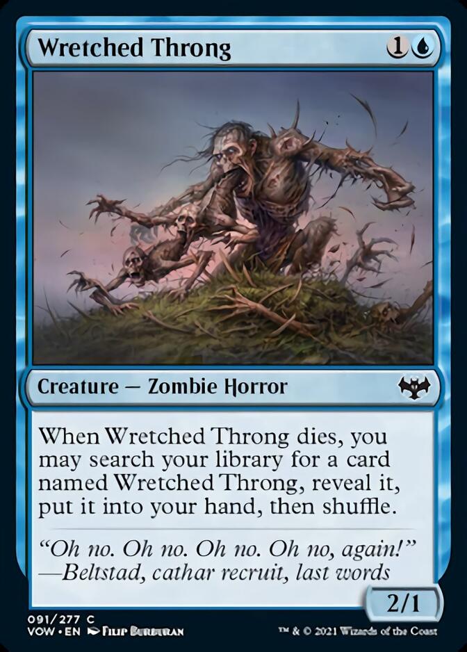 Wretched Throng [Innistrad: Crimson Vow] - Evolution TCG