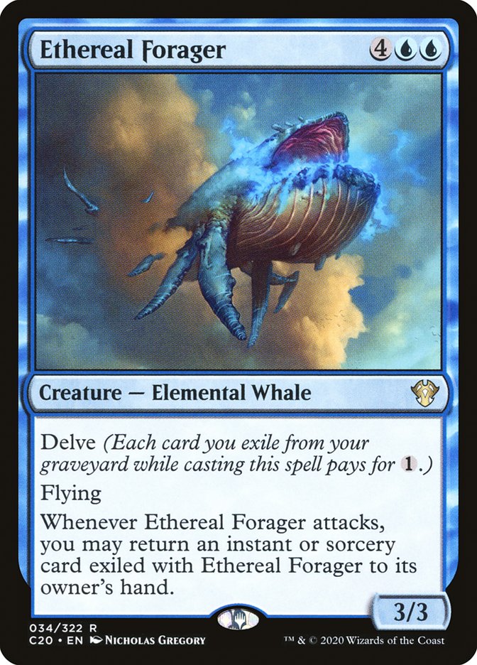 Ethereal Forager [Commander 2020] - Evolution TCG