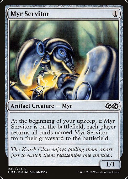 Myr Servitor [Ultimate Masters] - Evolution TCG