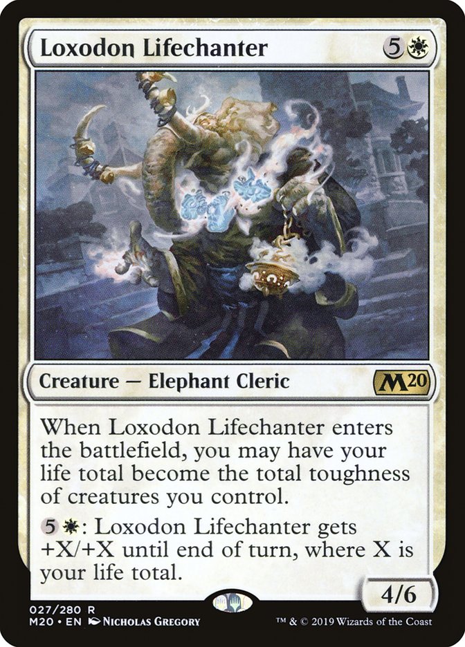 Loxodon Lifechanter [Core Set 2020] - Evolution TCG