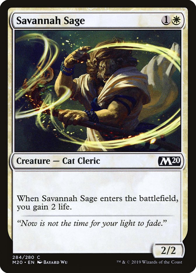 Savannah Sage [Core Set 2020] - Evolution TCG