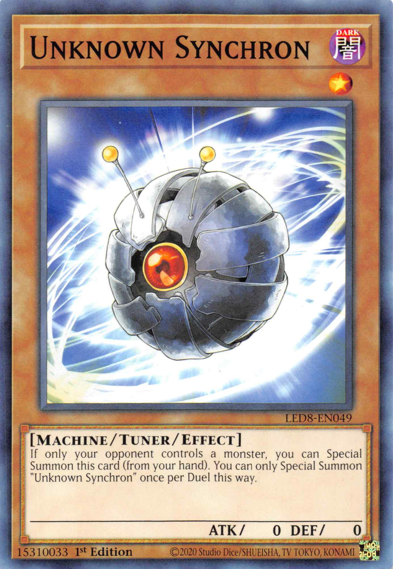 Unknown Synchron [LED8-EN049] Common - Evolution TCG