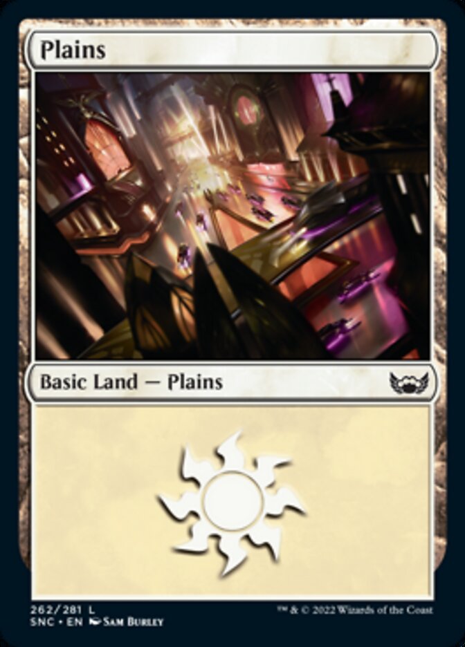 Plains (262) [Streets of New Capenna] - Evolution TCG