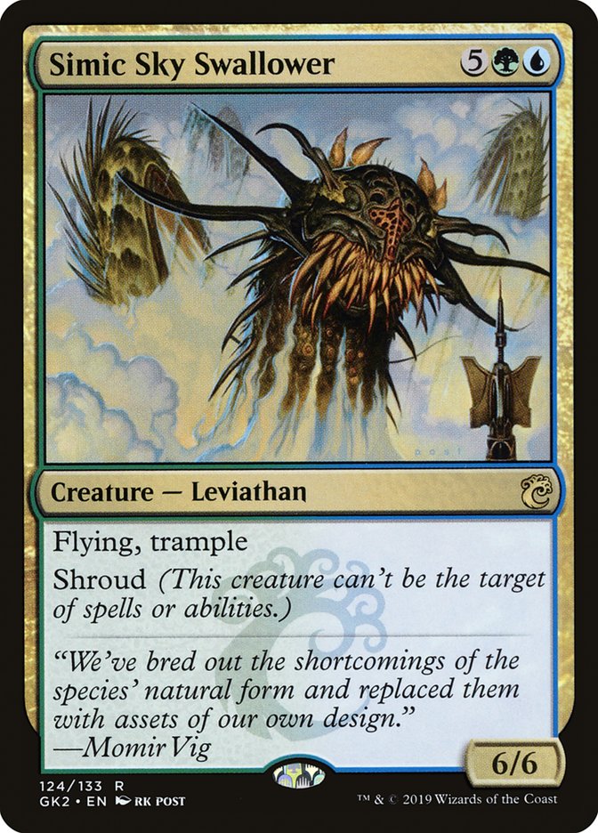 Simic Sky Swallower [Ravnica Allegiance Guild Kit] - Evolution TCG