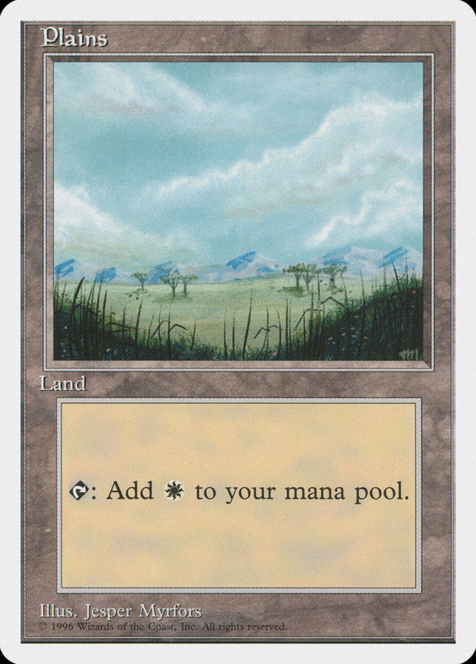 Plains (Trees) [Introductory Two-Player Set] - Evolution TCG