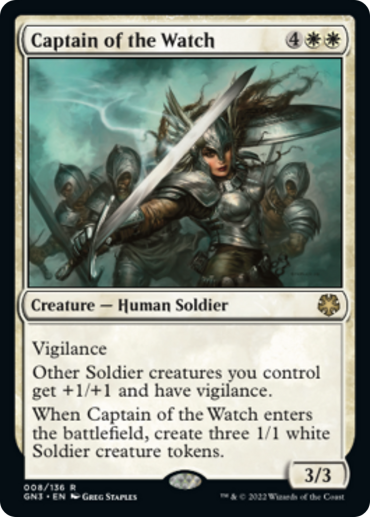 Captain of the Watch [Game Night: Free-for-All] - Evolution TCG