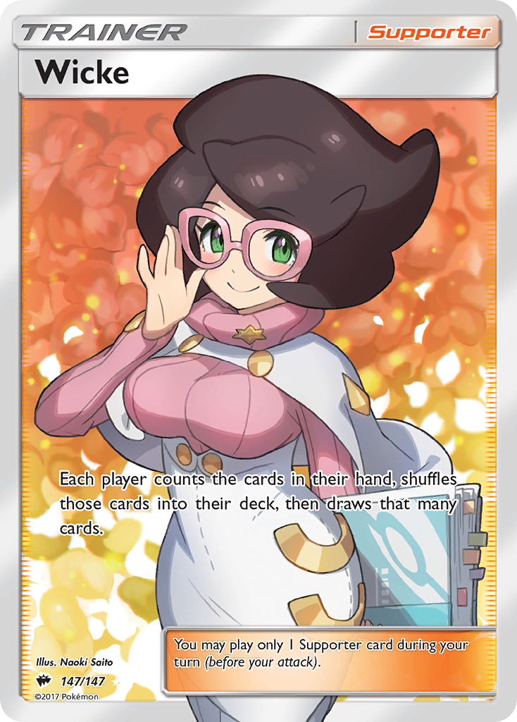 Wicke (147/147) [Sun & Moon: Burning Shadows] - Evolution TCG