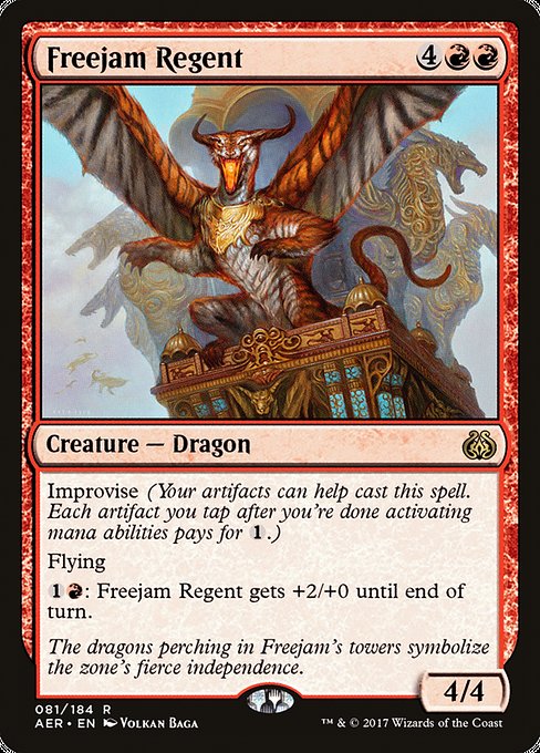 Freejam Regent [Aether Revolt] - Evolution TCG