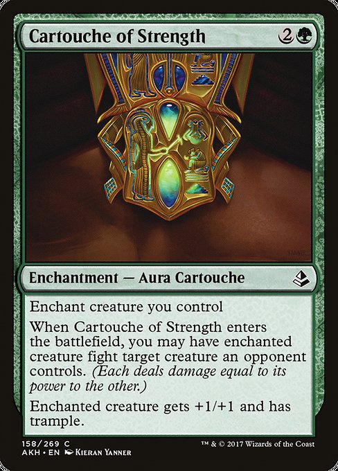 Cartouche of Strength [Amonkhet] - Evolution TCG