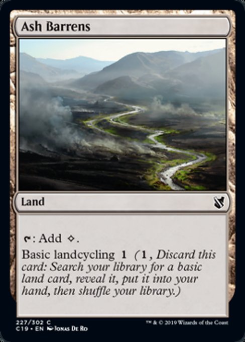 Ash Barrens [Commander 2019] - Evolution TCG