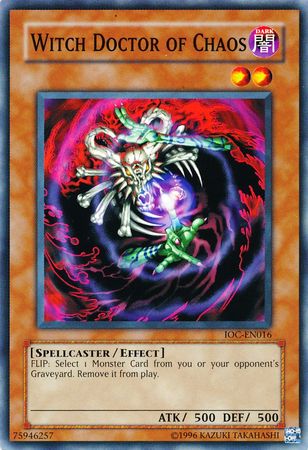 Witch Doctor of Chaos [IOC-EN016] Common - Evolution TCG
