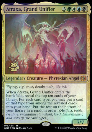 Atraxa, Grand Unifier [Phyrexia: All Will Be One Prerelease Promos] - Evolution TCG