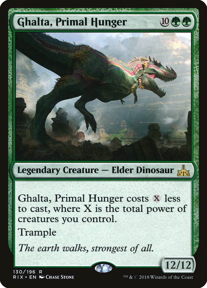 Ghalta, Primal Hunger [Rivals of Ixalan] - Evolution TCG | Evolution TCG