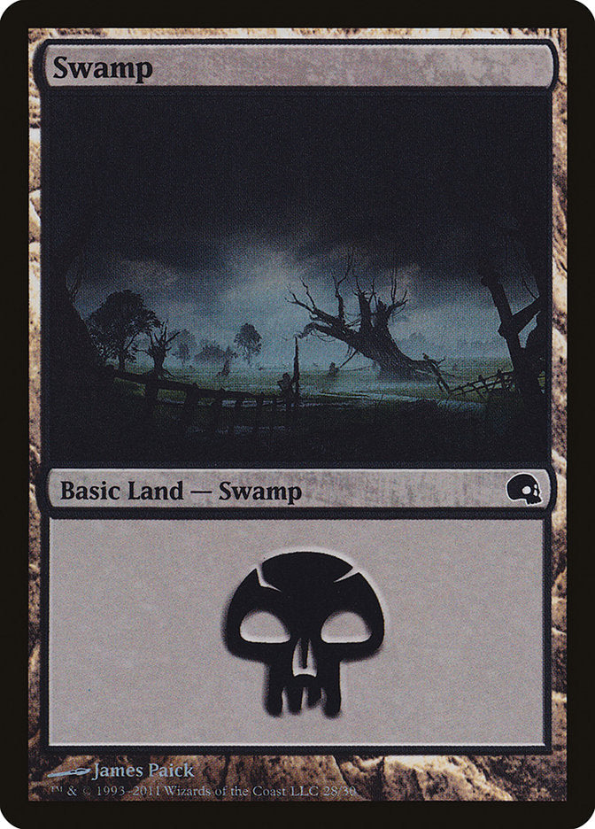 Swamp (28) [Premium Deck Series: Graveborn] - Evolution TCG