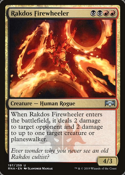 Rakdos Firewheeler [Ravnica Allegiance] - Evolution TCG