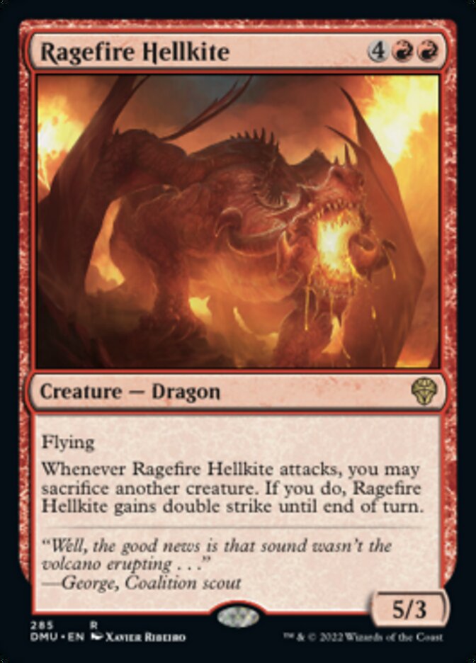 Ragefire Hellkite [Dominaria United] - Evolution TCG