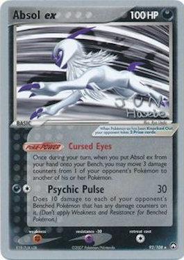 Absol ex (92/108) (Flyvees - Jun Hasebe) [World Championships 2007] - Evolution TCG