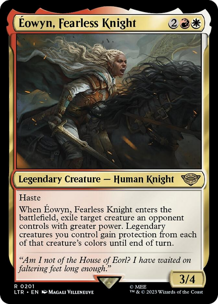 Eowyn, Fearless Knight [The Lord of the Rings: Tales of Middle-Earth] - Evolution TCG