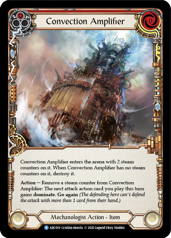 Convection Amplifier [U-ARC019] (Arcane Rising Unlimited)  Unlimited Normal - Evolution TCG