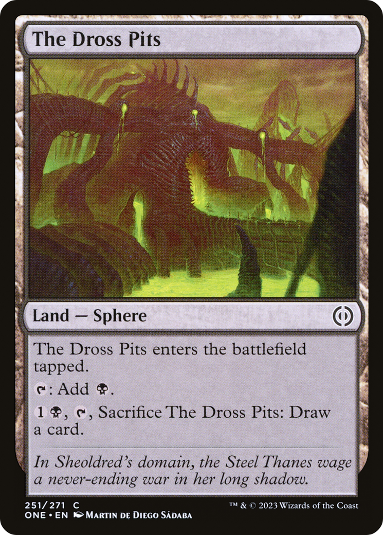 The Dross Pits [Phyrexia: All Will Be One] - Evolution TCG