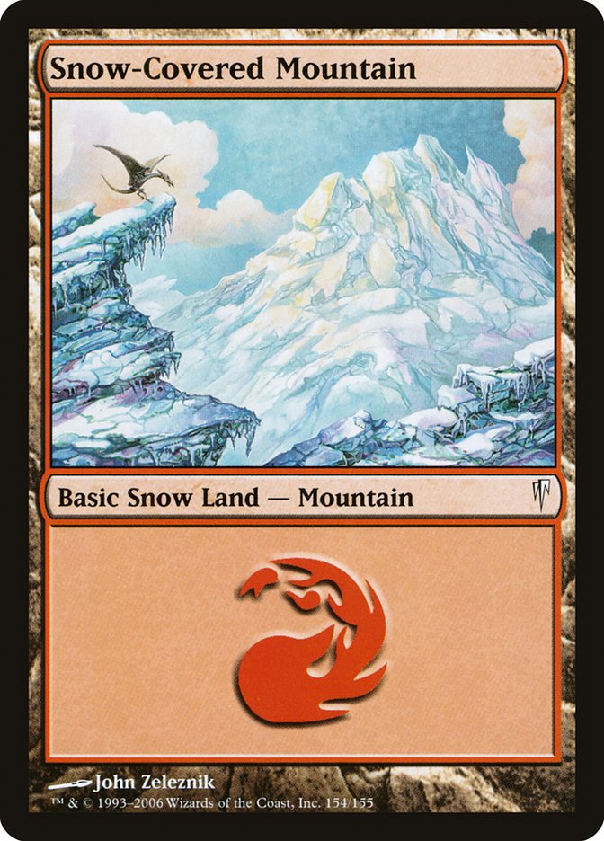 Snow-Covered Mountain [Coldsnap] - Evolution TCG | Evolution TCG