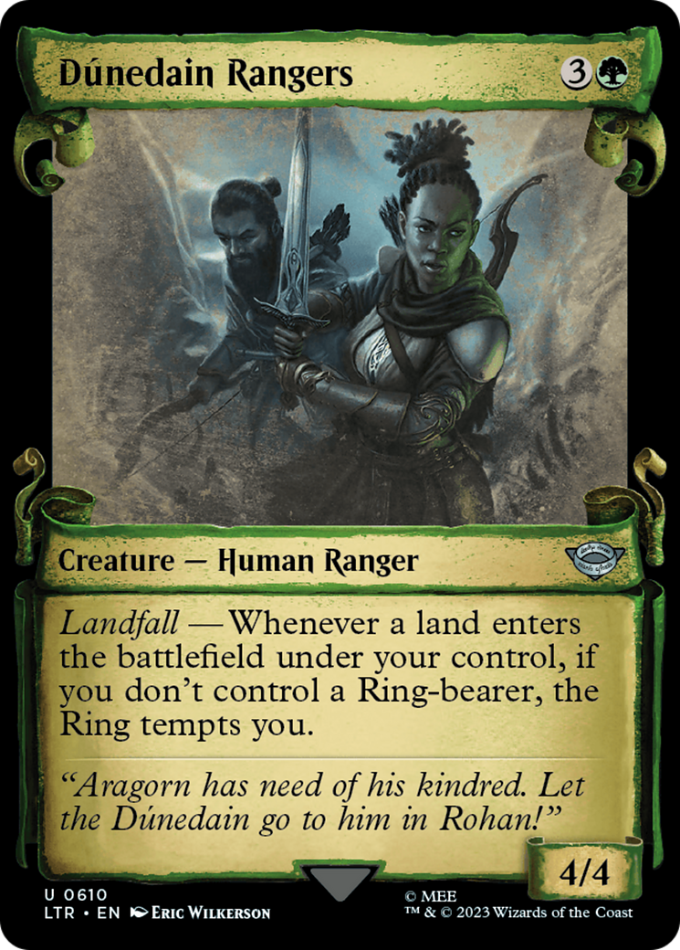 Dunedain Rangers [The Lord of the Rings: Tales of Middle-Earth Showcase Scrolls] - Evolution TCG