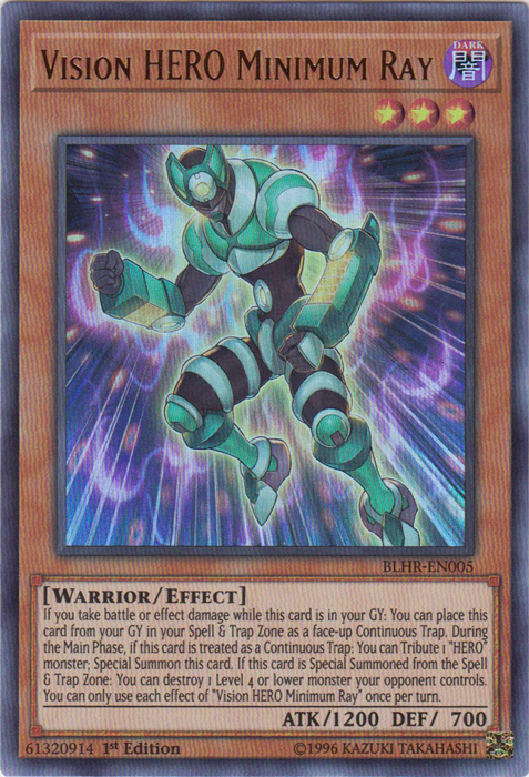 Vision Hero Minimum Ray [BLHR-EN005] Ultra Rare - Evolution TCG