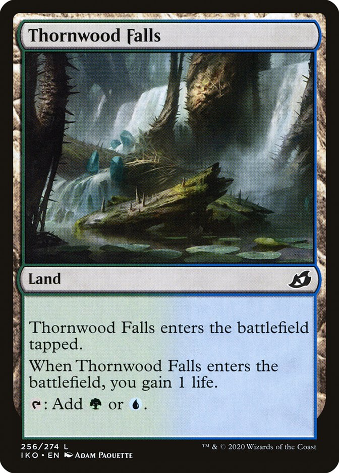 Thornwood Falls [Ikoria: Lair of Behemoths] - Evolution TCG