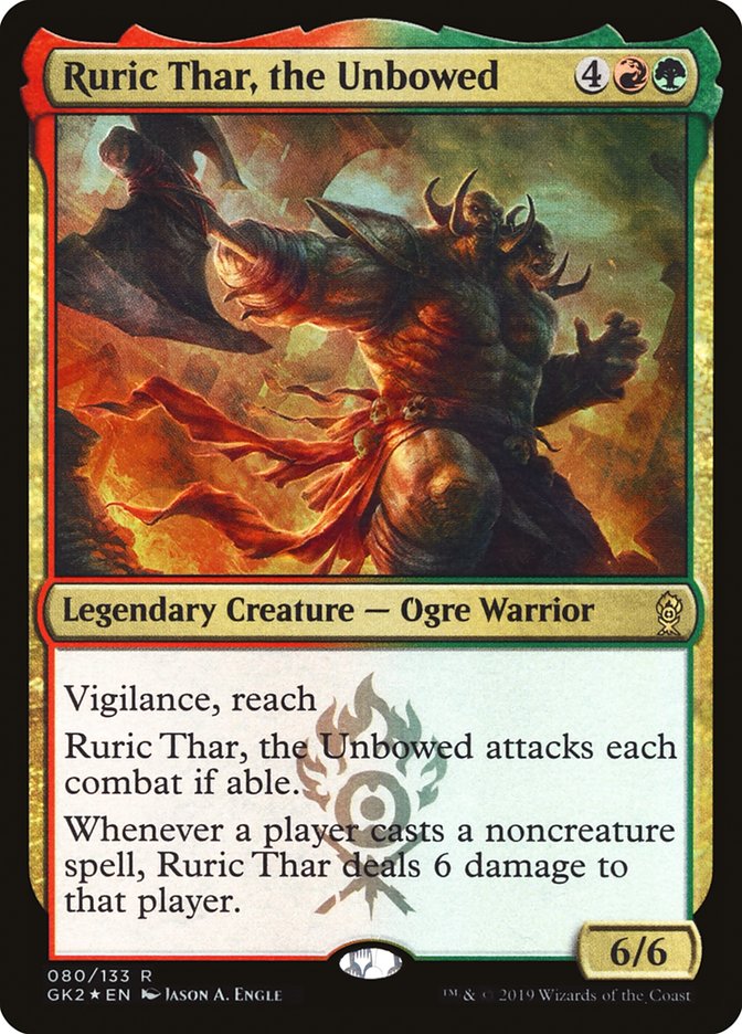 Ruric Thar, the Unbowed [Ravnica Allegiance Guild Kit] - Evolution TCG