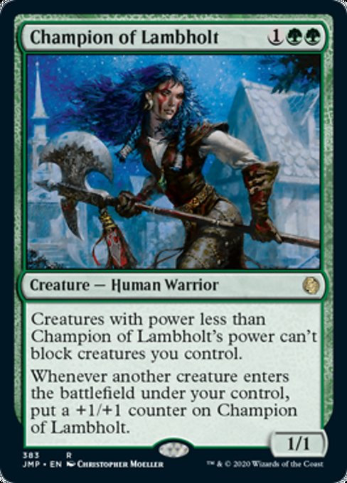 Champion of Lambholt [Jumpstart] - Evolution TCG