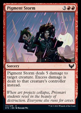 Pigment Storm [Strixhaven: School of Mages] - Evolution TCG