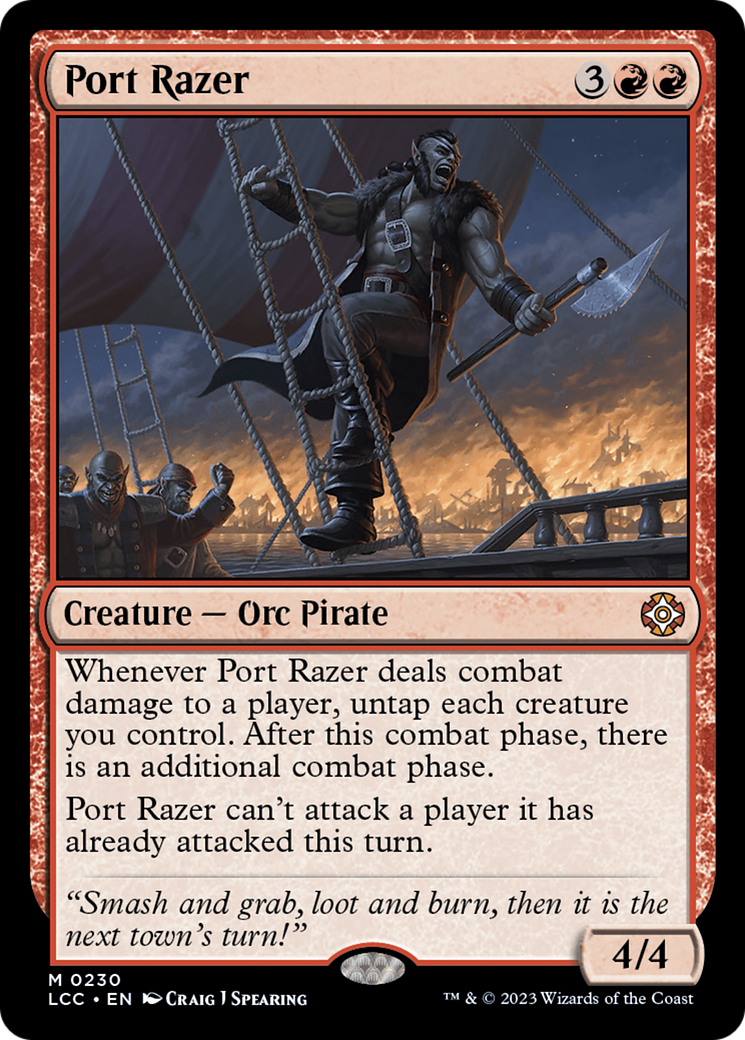 Port Razer [The Lost Caverns of Ixalan Commander] - Evolution TCG