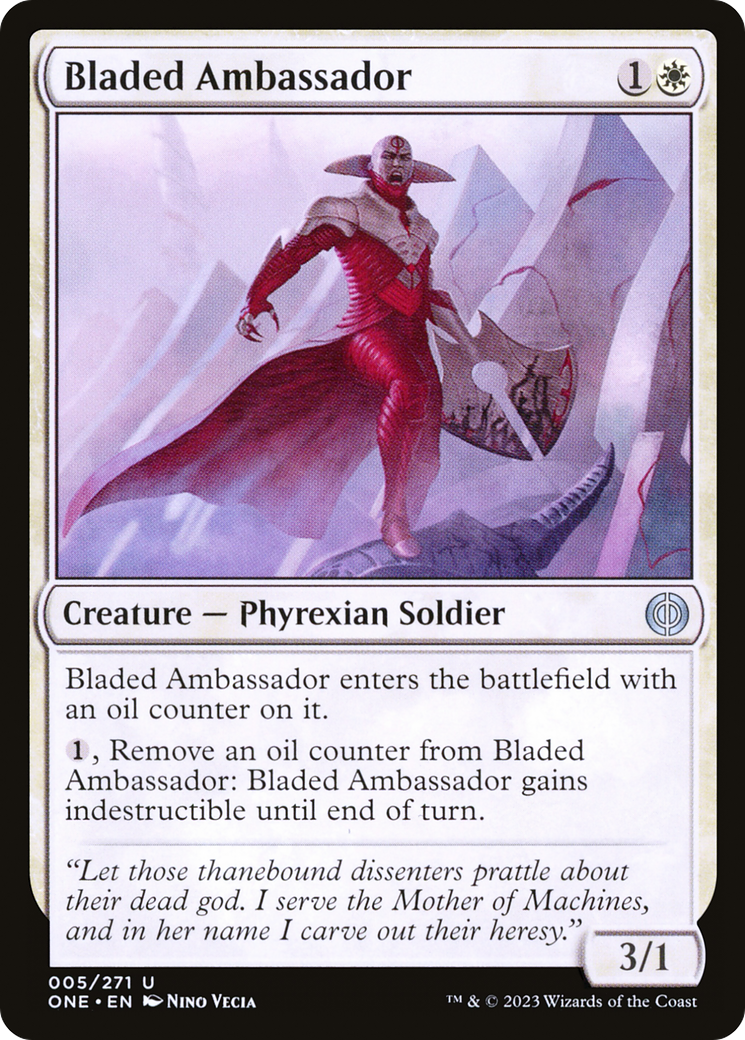 Bladed Ambassador [Phyrexia: All Will Be One] - Evolution TCG