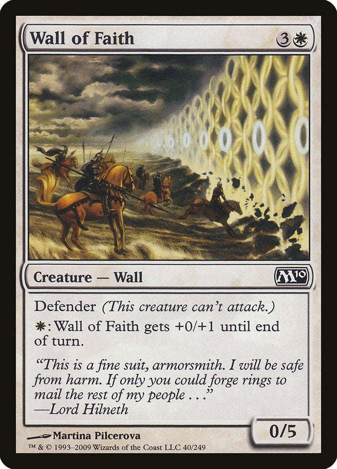 Wall of Faith [Magic 2010] - Evolution TCG