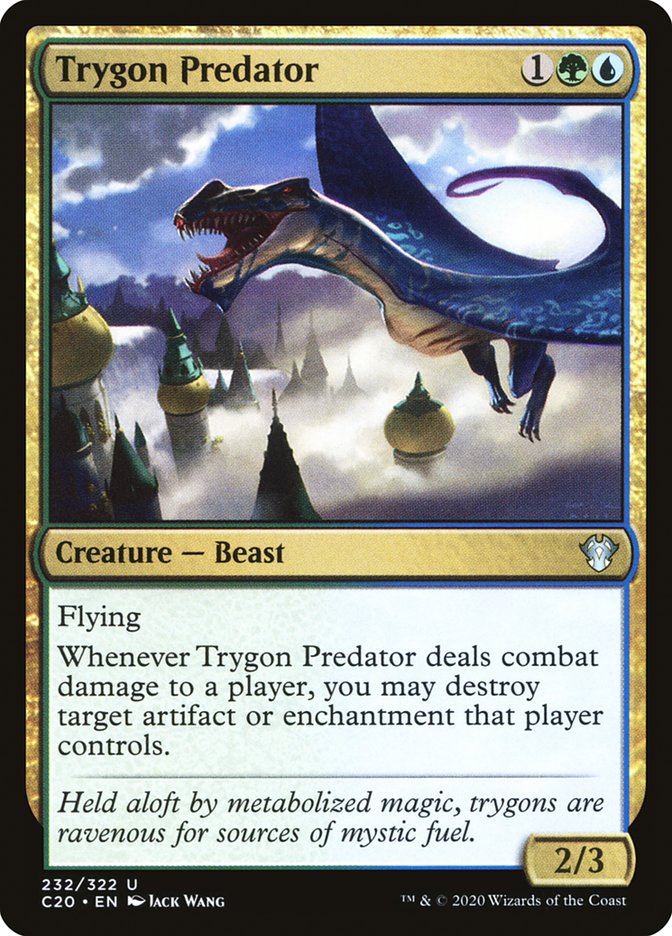 Trygon Predator [Commander 2020] - Evolution TCG
