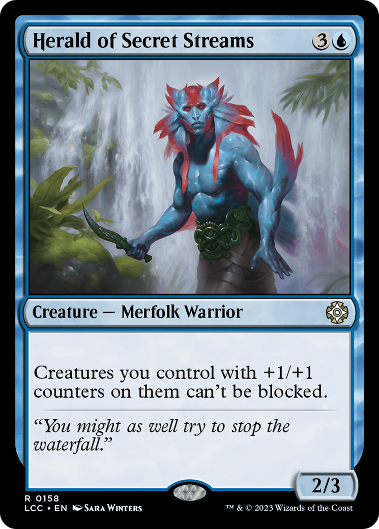 Herald of Secret Streams [The Lost Caverns of Ixalan Commander] - Evolution TCG