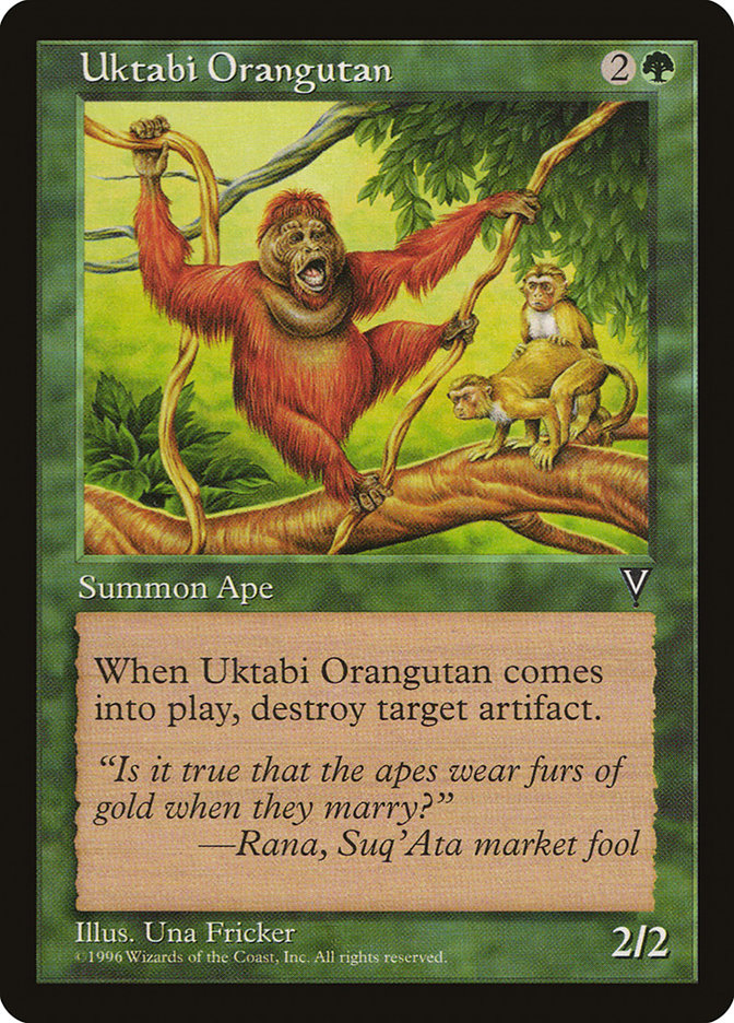 Uktabi Orangutan [Visions] - Evolution TCG