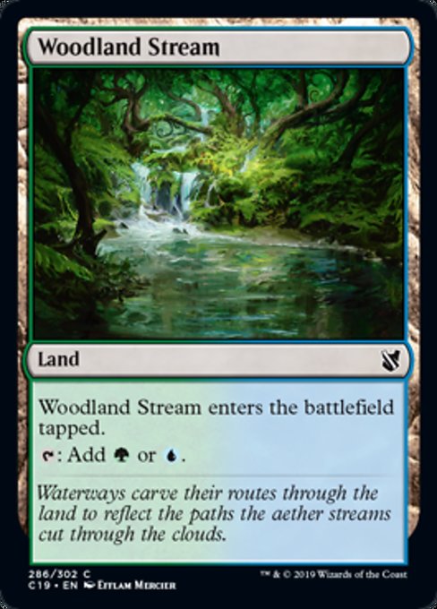 Woodland Stream [Commander 2019] - Evolution TCG